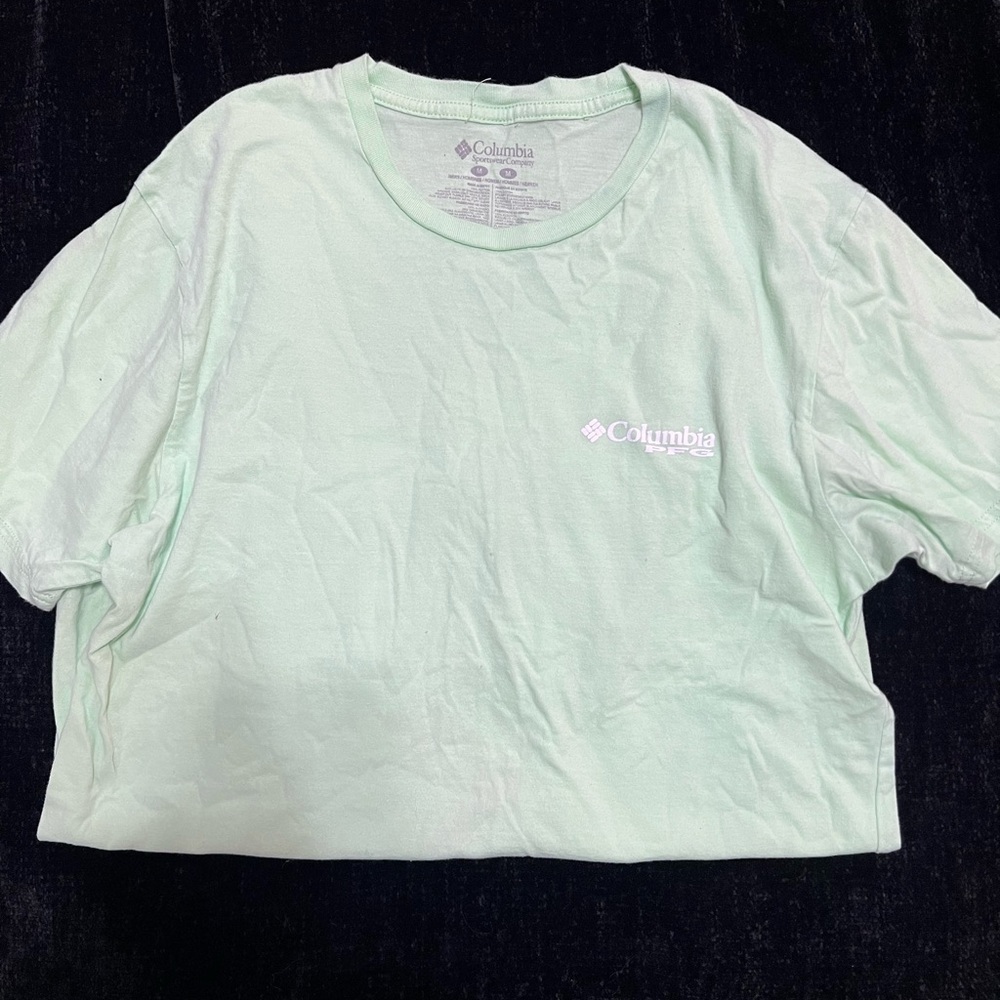 Columbia Mint Green Tee